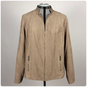 Studio Works Faux Suede Jacket